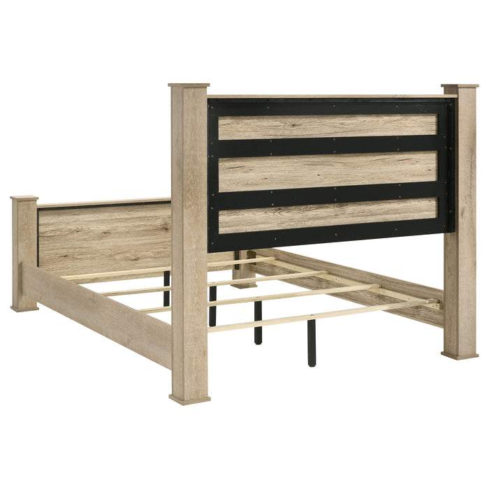 Oakglen Panel Bed