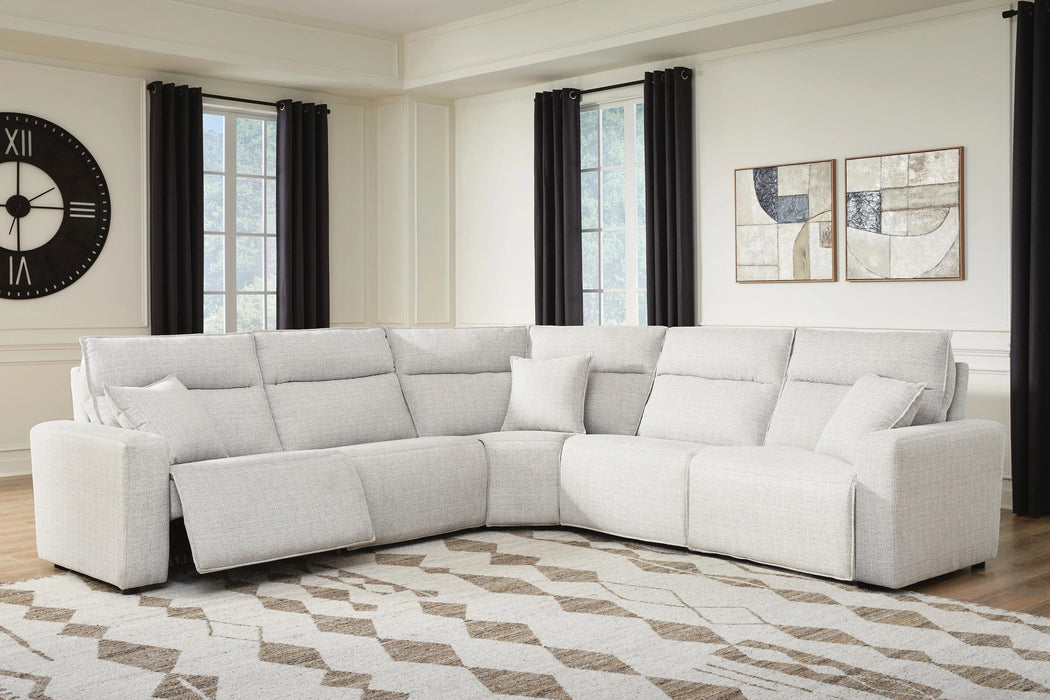 Modmax II Power Reclining Sectional - Dream Home Furniture & Mattress (Waite Park, MN)