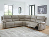 Narwhal Place Power Reclining Sectional - Dream Home Furniture & Mattress (Waite Park, MN)