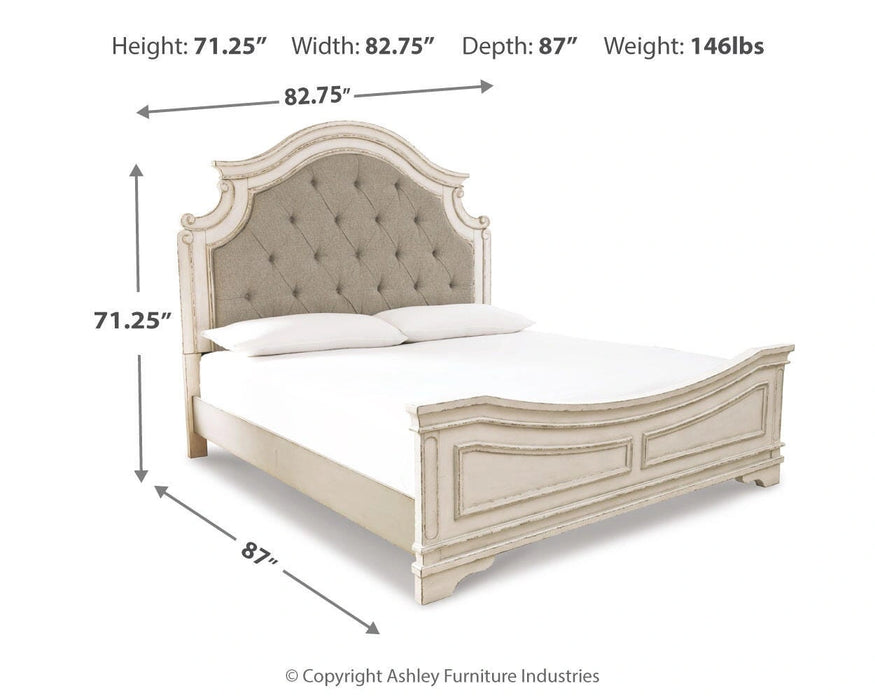 Realyn Upholstered Bed - Dream Home Furniture & Mattress (Waite Park, MN)