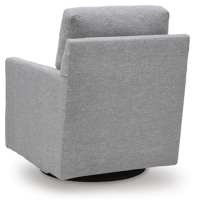 Freybourne Next-Gen Nuvella Swivel Accent Chair - Dream Home Furniture & Mattress (Waite Park, MN)
