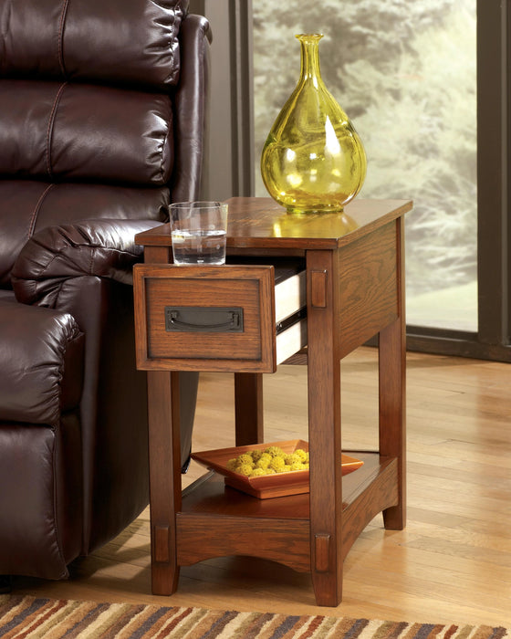 Breegin Chairside End Table - Dream Home Furniture & Mattress (Waite Park, MN)