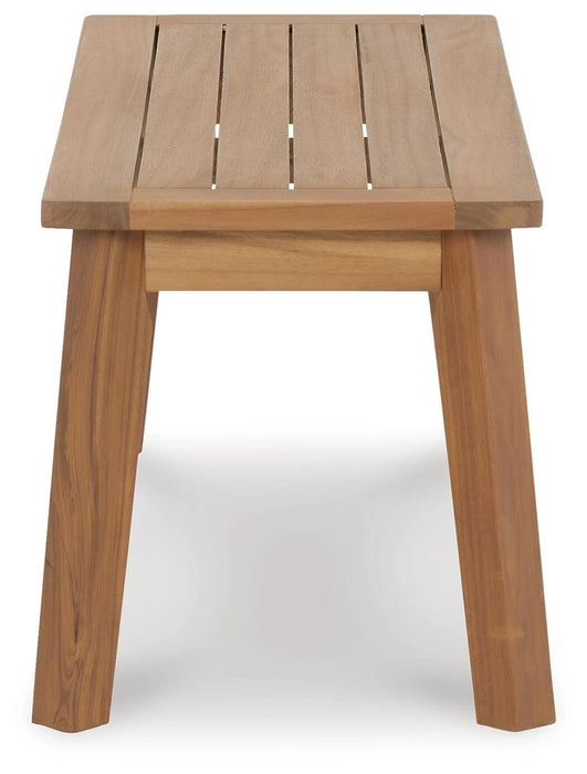 Janiyah Outdoor Dining Bench - Dream Home Furniture & Mattress (Waite Park, MN)