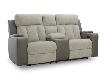 WhipLash Power Reclining Loveseat with Console - Dream Home Furniture & Mattress (Waite Park, MN)