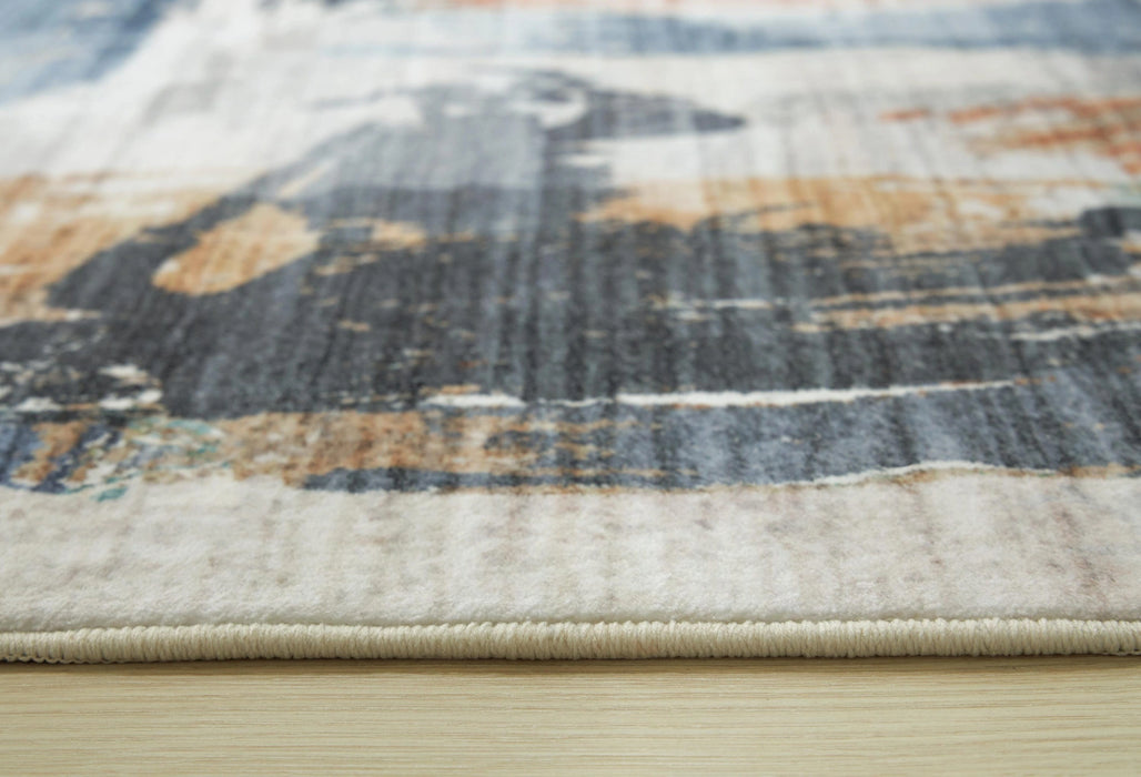 Hessland Rug Large - Dream Home Furniture & Mattress (Waite Park, MN)