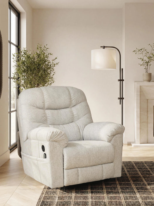 Linenfield Recliner - Dream Home Furniture & Mattress (Waite Park, MN)