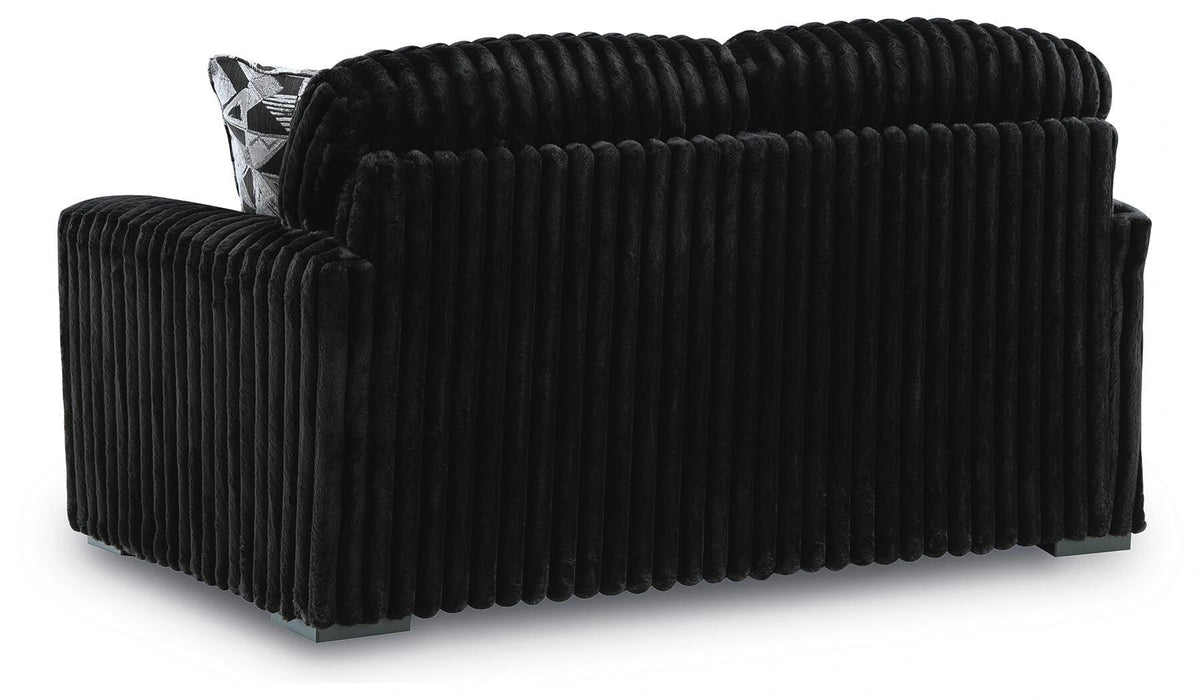 Midnight-Madness Loveseat - Dream Home Furniture & Mattress (Waite Park, MN)