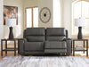 5Z - Pittson Power Reclining Sectional Loveseat - Dream Home Furniture & Mattress (Waite Park, MN)
