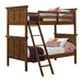 San Mateo Youth Twin over Twin Bunk Bed - Dream Home Furniture & Mattress (Waite Park, MN)