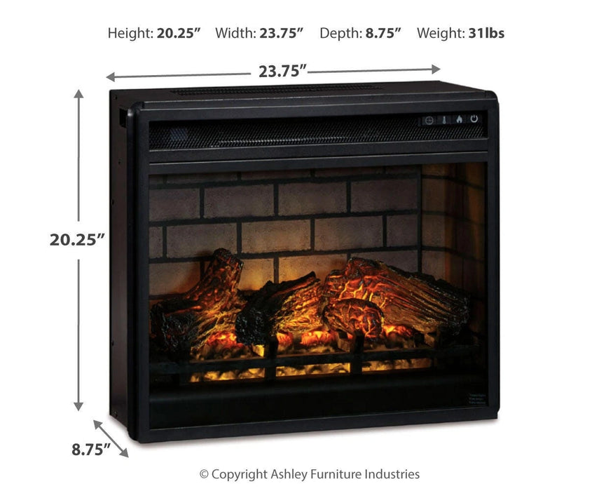 Entertainment Accessories Electric Infrared Fireplace Insert - Dream Home Furniture & Mattress (Waite Park, MN)