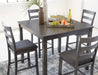 Bridson Counter Height Dining Table and Bar Stools (Set of 5) - Dream Home Furniture & Mattress (Waite Park, MN)