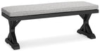 Beachcroft Outdoor Bench with Cushion - Dream Home Furniture & Mattress (Waite Park, MN)