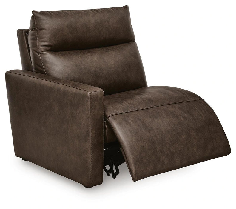 ModZ Power Reclining Sectional with Audio Consoles - Dream Home Furniture & Mattress (Waite Park, MN)