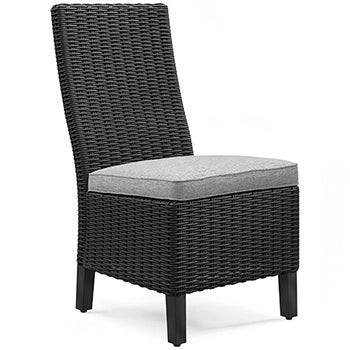 Beachcroft Outdoor Side Chair with Cushion (Set of 2) - Dream Home Furniture & Mattress (Waite Park, MN)