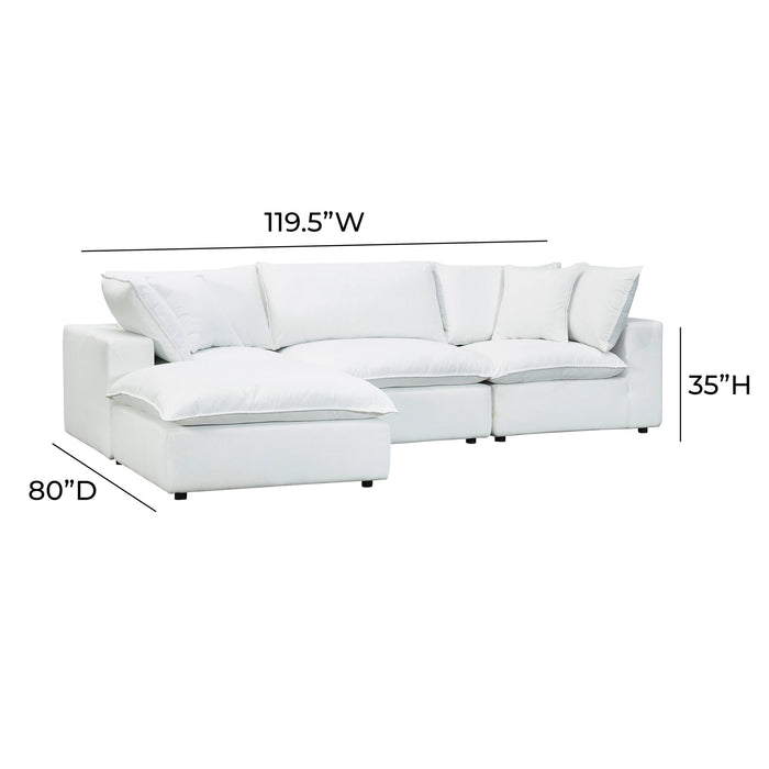 Cali 4-Piece Modular Sectional