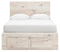 Lawroy Panel Storage Bed - Dream Home Furniture & Mattress (Waite Park, MN)