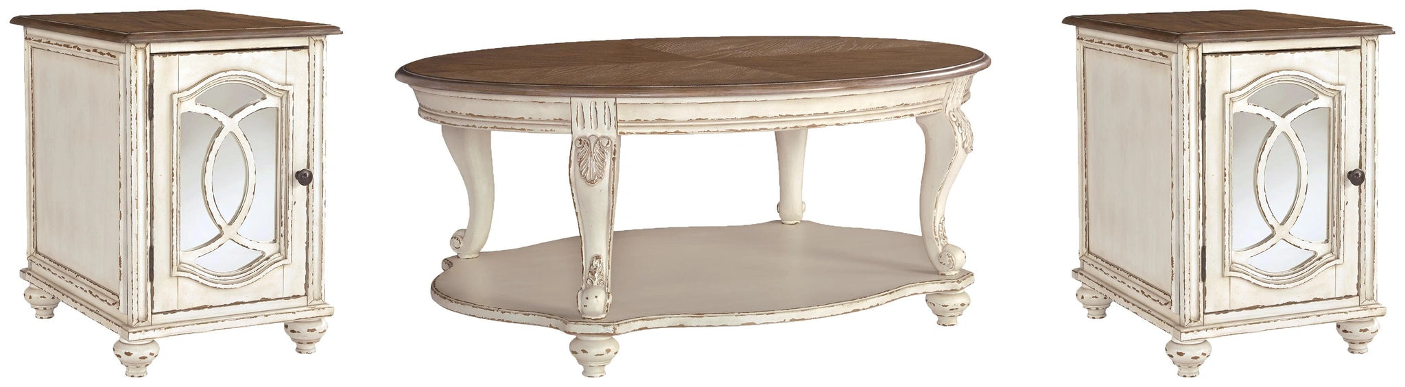 Realyn Occasional Table Set - Dream Home Furniture & Mattress (Waite Park, MN)