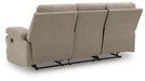 Side-Swipe Reclining Sofa with Drop Down Table - Dream Home Furniture & Mattress (Waite Park, MN)