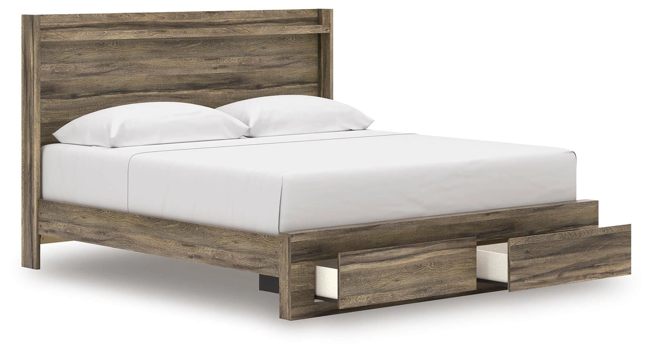 Elbrim Panel Storage Bed - Dream Home Furniture & Mattress (Waite Park, MN)