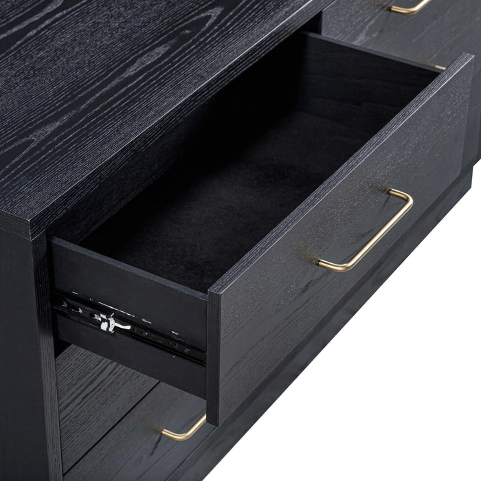 Marlow 6-Drawer Wood Dresser