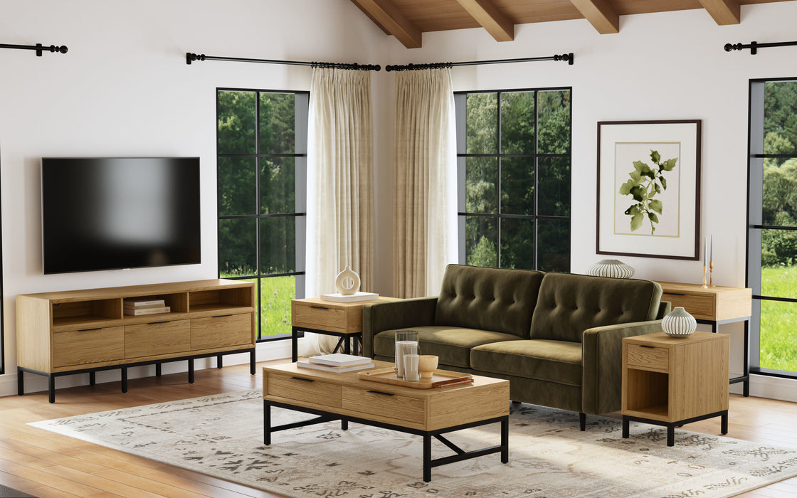 Newport Chairside Table - Dream Home Furniture & Mattress (Waite Park, MN)