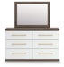 Kendanport Dresser and Mirror - Dream Home Furniture & Mattress (Waite Park, MN)