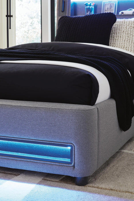 Verishaw Upholstered Bed - Dream Home Furniture & Mattress (Waite Park, MN)