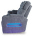 Studio Cave Power Reclining Sofa - Dream Home Furniture & Mattress (Waite Park, MN)