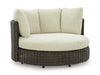Kimora Outdoor Swivel Lounge Chair with Cushion - Dream Home Furniture & Mattress (Waite Park, MN)
