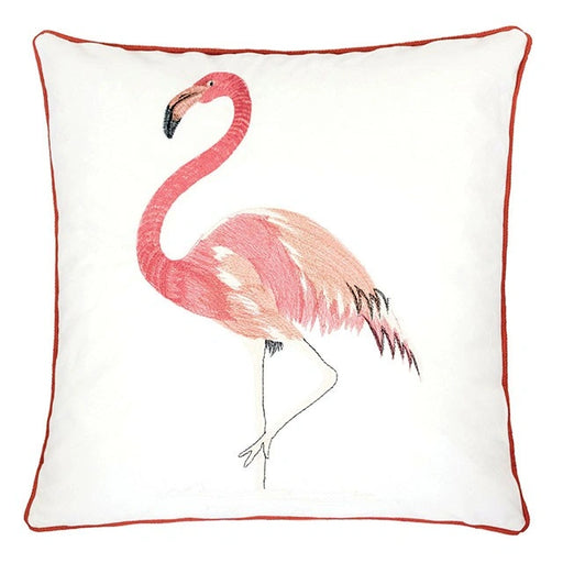 Lina Flamingo 20" X 20" Pillow, Single Flamingo - Dream Home Furniture & Mattress (Waite Park, MN)