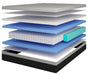 Verbena 12" Queen Hybrid Pocket Coil Mattress - Dream Home Furniture & Mattress (Waite Park, MN)