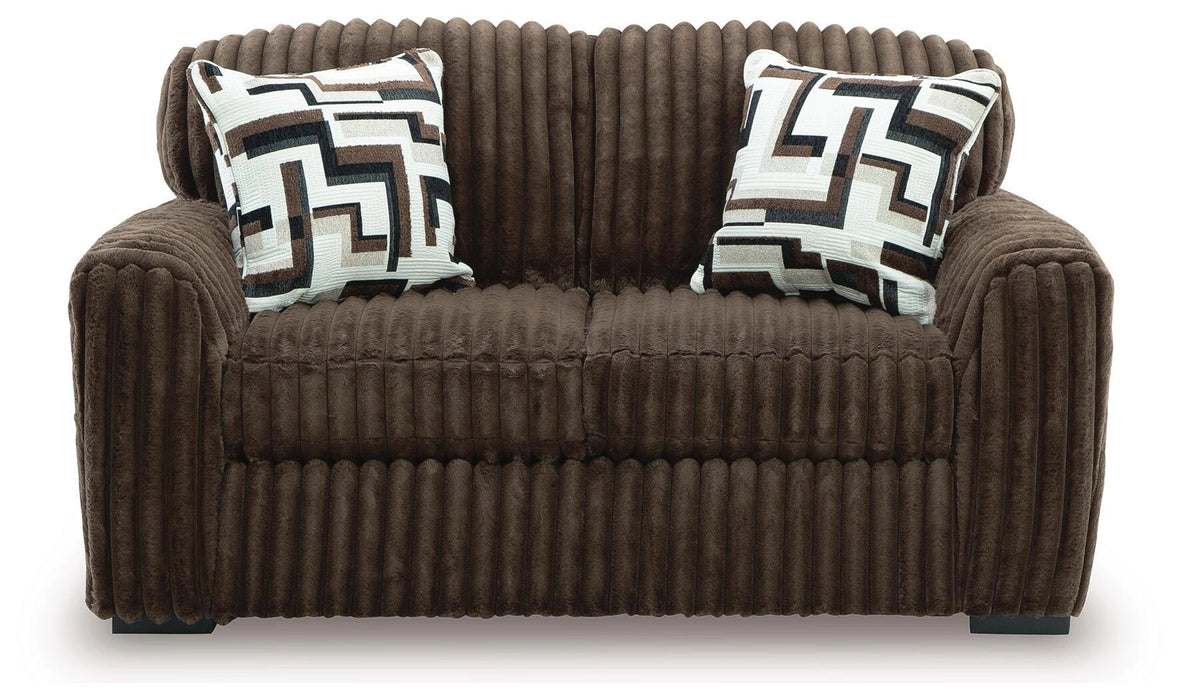 Midnight-Madness Loveseat - Dream Home Furniture & Mattress (Waite Park, MN)
