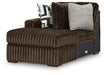 Midnight-Madness Sectional with Chaise - Dream Home Furniture & Mattress (Waite Park, MN)