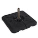 Nuti 10 Ft Round Umbrella w/ LED Light + 37" Large Base - Dream Home Furniture & Mattress (Waite Park, MN)