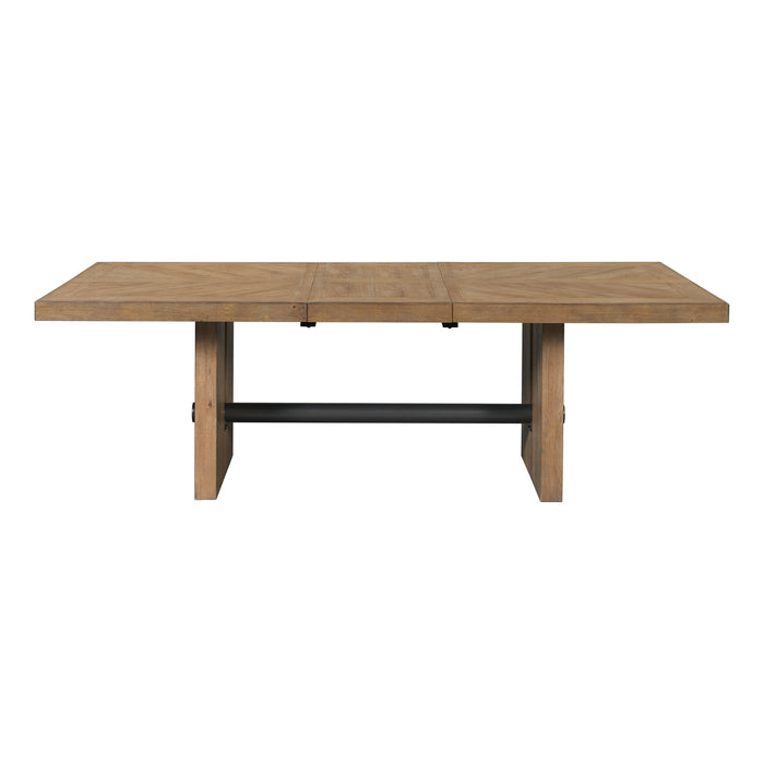 Landmark Trestle Dining Table - Dream Home Furniture & Mattress (Waite Park, MN)