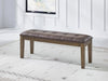 Urbinforte 50" Dining Bench - Dream Home Furniture & Mattress (Waite Park, MN)
