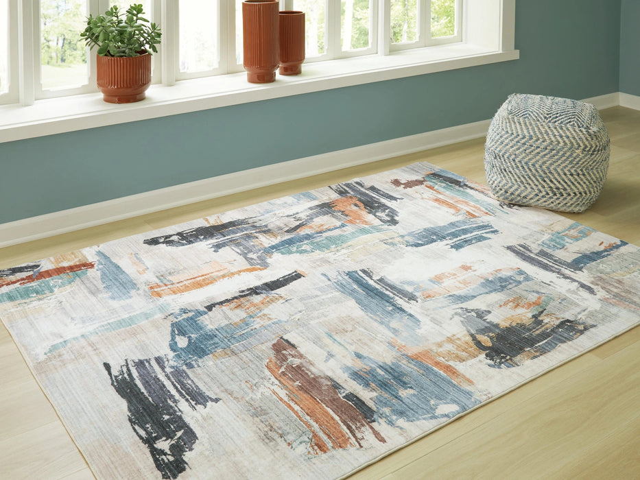 Hessland Rug Large - Dream Home Furniture & Mattress (Waite Park, MN)