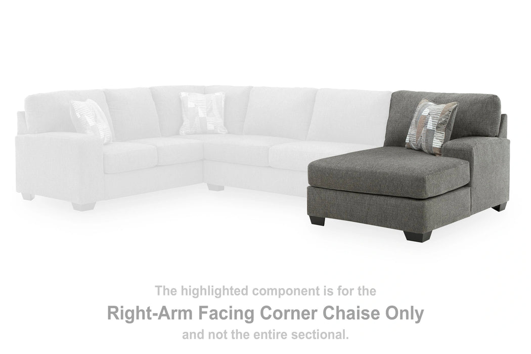 Clarington Sectional with Chaise - Dream Home Furniture & Mattress (Waite Park, MN)