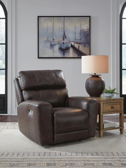 Crossplex Power Recliner - Dream Home Furniture & Mattress (Waite Park, MN)