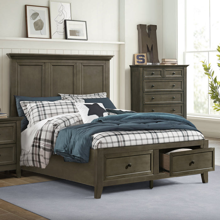 San Mateo Youth Full Storage Bed - Dream Home Furniture & Mattress (Waite Park, MN)