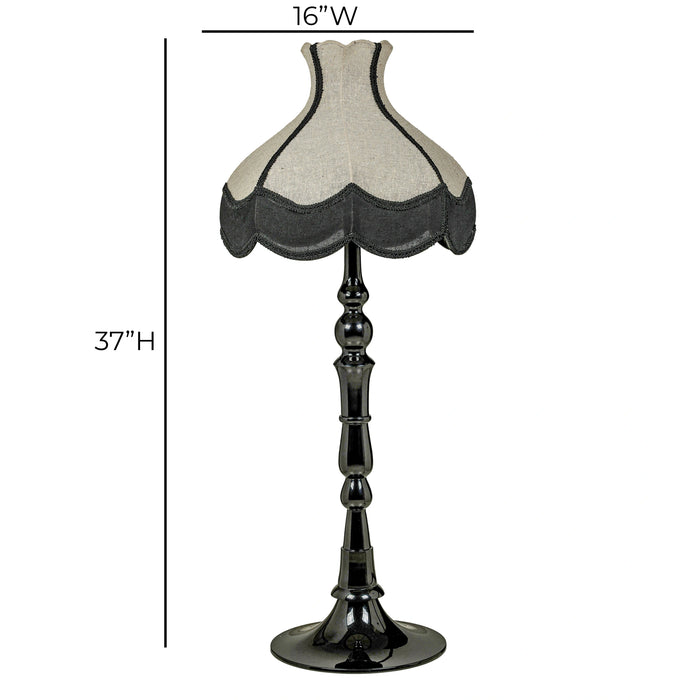 Buchanan Black Aluminum Table Lamp