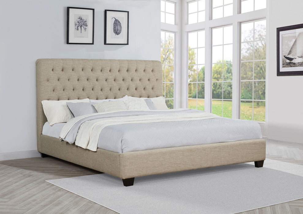 Chloe Panel Bed