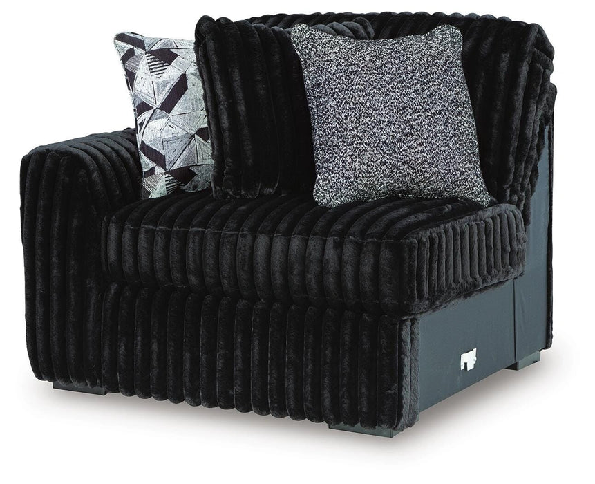 Midnight-Madness Sectional - Dream Home Furniture & Mattress (Waite Park, MN)