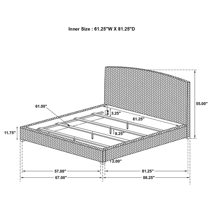 Laughton Panel Bed