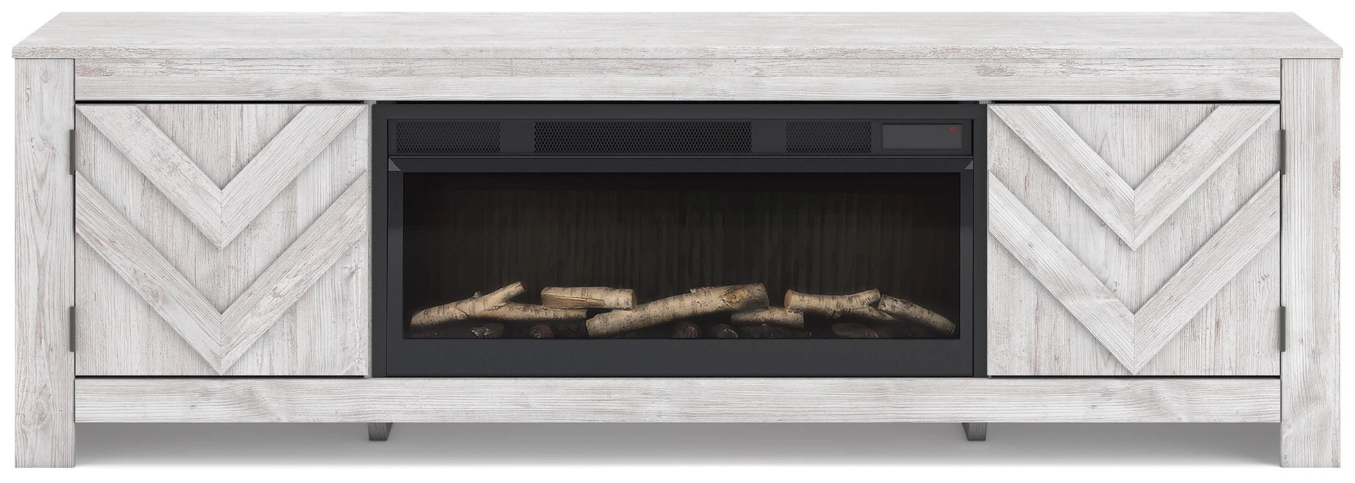 Cayboni 71" TV Stand with Electric Fireplace - Dream Home Furniture & Mattress (Waite Park, MN)