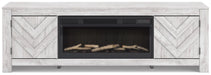 Cayboni 71" TV Stand with Electric Fireplace - Dream Home Furniture & Mattress (Waite Park, MN)