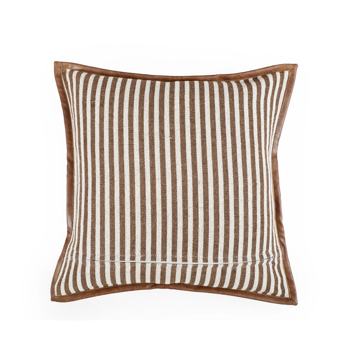 Kora 20" Cotton Jute Contract-Grade Throw Pillow