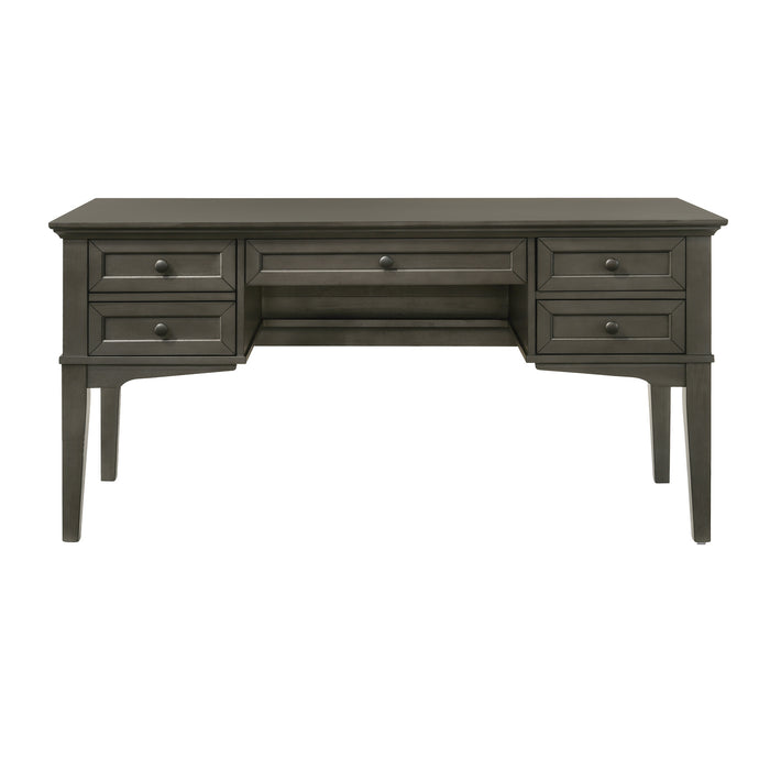 San Mateo 62" Half Ped Desk - Dream Home Furniture & Mattress (Waite Park, MN)