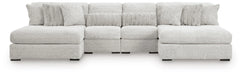 Cuddle Plush Sectional with Chaise - Dream Home Furniture & Mattress (Waite Park, MN)