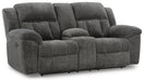 Frohn Reclining Loveseat with Console - Dream Home Furniture & Mattress (Waite Park, MN)